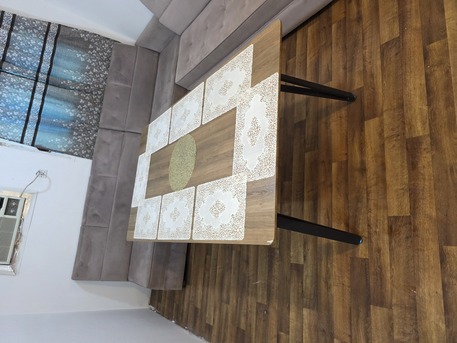 Hara, Furniture, SAR 450,  8 Chair Family Dining Table ( Without Chairs)