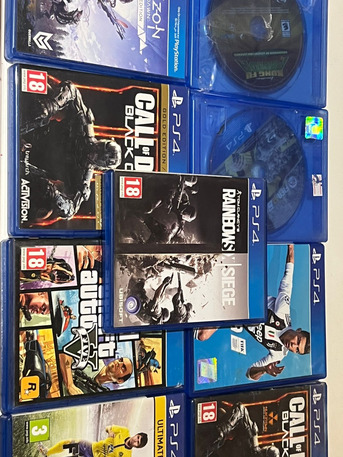 Riyadh, Video Games, SAR 700,  Playstation 4 (PS4)- 9 Games