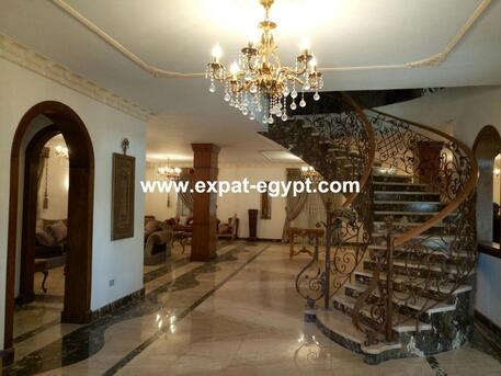 6TH Of October City, Villas, USD 4000,  Furnished,  1000 Sq. Meter,  4226-Luxury Villa For Rent In Rawda, 6 Th Of October City , Giza , Egypt .