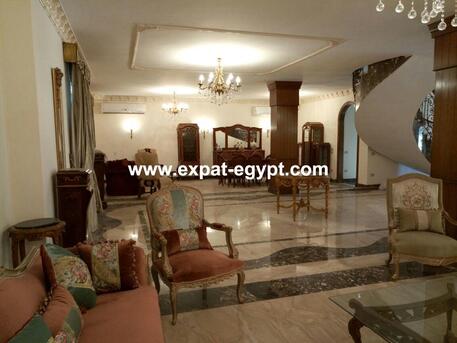 6TH Of October City, Villas, USD 4000,  Furnished,  1000 Sq. Meter,  4226-Luxury Villa For Rent In Rawda, 6 Th Of October City , Giza , Egypt .