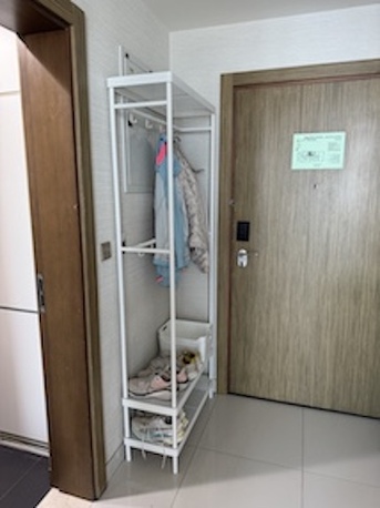 Olaya, Furniture, SAR 400,  IKEA COAT RACK+STORAGE SYSTEM+SHOE RACK-MACKAPAER.MITTZON.NIPASEN BUNDLE - Great Condition
