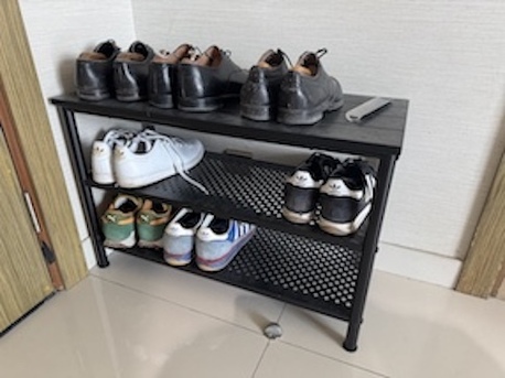 Olaya, Furniture, SAR 400,  IKEA COAT RACK+STORAGE SYSTEM+SHOE RACK-MACKAPAER.MITTZON.NIPASEN BUNDLE - Great Condition