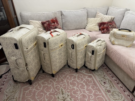 Jeddah, Household Items, SAR 500,  5-Piece Travel Luggage Set For Sale &ndash; Good Condition