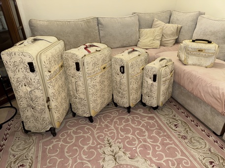 Jeddah, Household Items, SAR 500,  5-Piece Travel Luggage Set For Sale &ndash; Good Condition