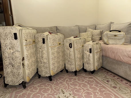 Jeddah, Household Items, SAR 500,  5-Piece Travel Luggage Set For Sale &ndash; Good Condition