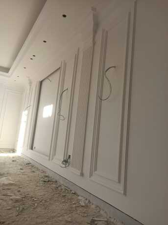 Riyadh, Interior Design, 1.gypsum,2,gypsum Board, 3, Molding Design .4 Painting