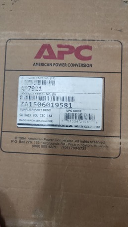 Riyadh, Computers, 1000,  APC AP7921 Electric Rack PDU, Switched, 1U, 16A, 208/230V, (8)C13