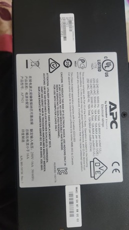 Riyadh, Computers, 1000,  APC AP7921 Electric Rack PDU, Switched, 1U, 16A, 208/230V, (8)C13