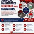 AMC - Annual Maintenance Contract For Fire Fighting, Fire Alarm & Fire Extinguisher Refill