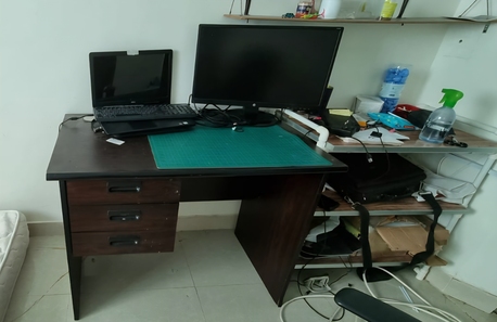 Riyadh, Furniture, SAR 150,  Computer Desk And Cupboard For Sale