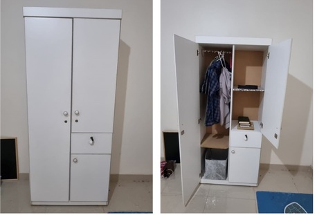 Riyadh, Furniture, SAR 150,  Computer Desk And Cupboard For Sale