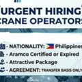 Crane Operator Aramco Certified GR80