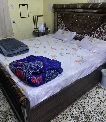 Riyadh, Furniture, SAR 600,  Bed Set (Bed, Side Table, Dressing, And 6doors Cupboard