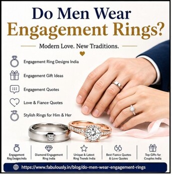Mumbai, Business, Do Men Wear Engagement Rings? Modern Trends & Meaning Explained