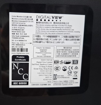 Manama, Computers, BHD 24,  23inch LED Full HD Monitor Resolution 1920x1080p / Rotatable 180* Very Good Working