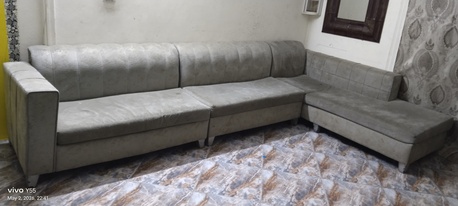 Jeddah, Furniture, SAR 250,  L Shaped 7 Seaters 3+2+-2 In Good Condition.