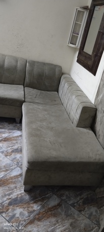 Jeddah, Furniture, SAR 250,  L Shaped 7 Seaters 3+2+-2 In Good Condition.