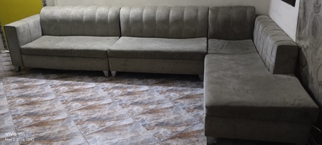 Jeddah, Furniture, SAR 250,  L Shaped 7 Seaters 3+2+-2 In Good Condition.