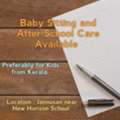 Baby Sitting Available
