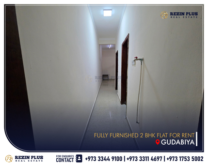 Gudaibiya, Apartments, Flats, Houses & Villas, BHD 240/month,  Furnished,  2 BR,  80 Sq. Meter,  Furnished 2BHK Flat For Rent &ndash; 240BD (Unlimited EWA) | Near Lulu, Gudabiya