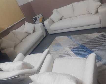 Riyadh, Furniture, SAR 1500,  Home Centre 7-Seater Sofa Set For Sale In Riyadh,  Luxury 3+2+1+1, Excellent Condition