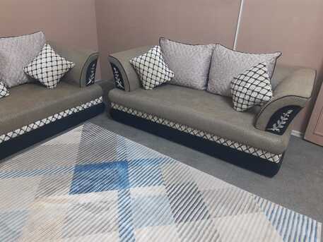 Riyadh, Furniture, SAR 1500,  Home Centre 7-Seater Sofa Set For Sale In Riyadh, Modern 3+2+2, Excellent Condition