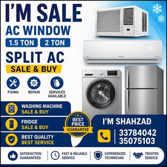 Manama, Air Conditioning, Air Conditioner Sale &bull; Buy &bull; Repair Window & Split AC Services Fast &bull; Reliable &bull;
