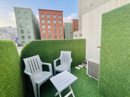 Janabiya, Apartments, Flats, Houses & Villas, BHD 190/month,  Furnished,  1 BR,  62 Sq. Meter,  Fully Furnished 1BR With Patio Near Mercado Mall