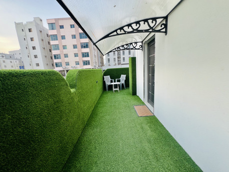 Janabiya, Apartments, Flats, Houses & Villas, BHD 190/month,  Furnished,  1 BR,  62 Sq. Meter,  Fully Furnished 1BR With Patio Near Mercado Mall