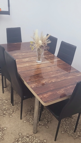 Al Marwah, Furniture, SAR 500,  Dinner Table With 6 Chairs