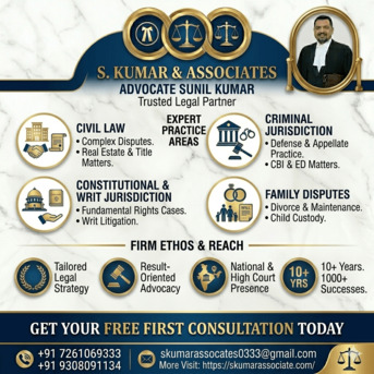 Mumbai, Legal, Professional Civil Lawyer In Gaya For Legal Matters | Advocate Sunil Kumar