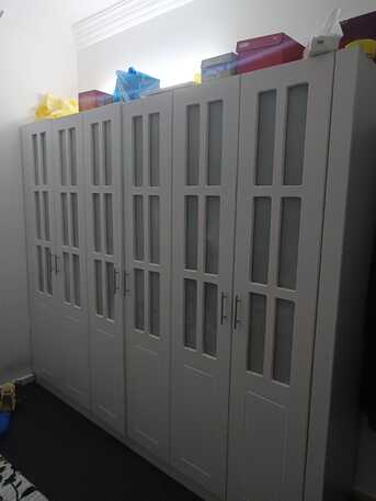 Jeddah, Furniture, SAR 1000,  Queen Size Bed Set With Mattress,2 Single Bed, Dressing Table,side Table,6 Door Wardrobe,