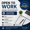 Looking For Work Am Actively Seeking A Job OpportunitExperienced In Accounting & MS Office