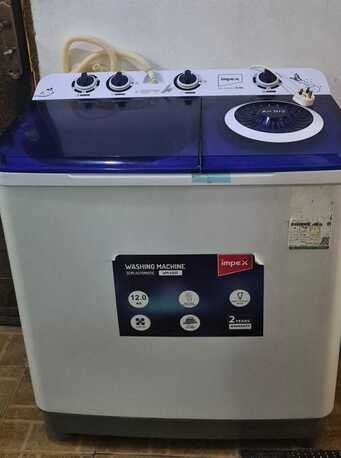 Olaya, Household Items, SAR 500,  Washing Machine 12kg Impex Semi-automatic