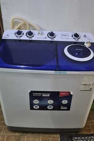 Olaya, Household Items, SAR 500,  Washing Machine 12kg Impex Semi-automatic