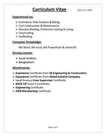 Dammam, Job Seekers, Project Manager
