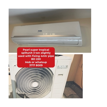 Manama, Air Conditioners, BHD 215,  🌍🌐Pearl Splitunit 3 Ton In Good Condition For Sale With Delivery And Fixing