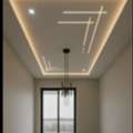 (1)gypsum (2) Gypsum Board. (3) Molding Design (4) Painting