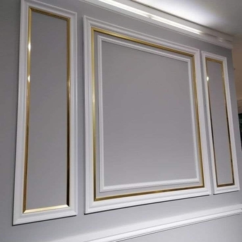 Riyadh, Interior Design, (1)gypsum (2) Gypsum Board. (3) Molding Design (4) Painting