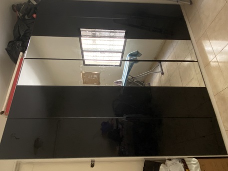 Al Rehab, Furniture, SAR 400,  Led 6door Mirror Cupboard