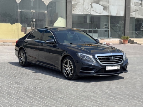 Manama, Vehicles, Cars & Trucks , BHD 8400,  MERCEDES S 400,  2014,  Automatic,  163600 KM,  Mercedes Benz S-400 (Blue)