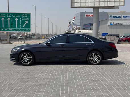Manama, Vehicles, Cars & Trucks , BHD 8400,  MERCEDES S 400,  2014,  Automatic,  163600 KM,  Mercedes Benz S-400 (Blue)