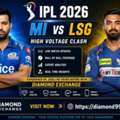 MI Vs LSG IPL 2026: High-Voltage Clash And Enhanced Experience With Diamond Exchange