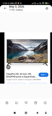 Riyadh, Electronics, SAR 350,  Lcd Class Pro 42 Inch