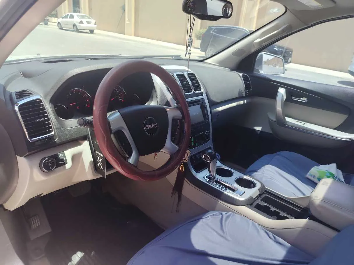 Al Maathar, Vehicles, Cars & Trucks , SAR 17500,  GMC Acadia SLT V6 3.6L AWD Full Options,  2012,  Automatic,  164707 KM,  Owned By Lebanese Family Sun Roof DVD Player Super Cool AC Back/Front