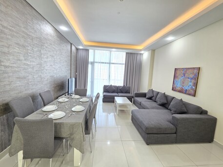 Juffair, Apartments, Flats, Houses & Villas, BHD 400/month,  Furnished,  2 BR,  Unlimited Ewa | 2 Bhk Luxurious & Classy | Free Internet | Balcony | Near Juffair Mall