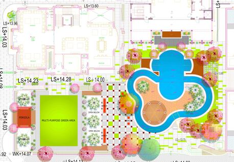 Riyadh, Jobs, Landscape, Landscaping, Plan, Design, Designer, Drawing