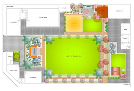 Riyadh, Jobs, Landscape, Landscaping, Plan, Design, Designer, Drawing