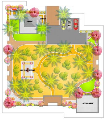 Riyadh, Jobs, Landscape, Landscaping, Plan, Design, Designer, Drawing
