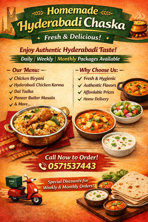 Riyadh, Food Delivery, 🍽️ Homemade Hyderabadi Food &ndash; Fresh & Delicious! 🍽️